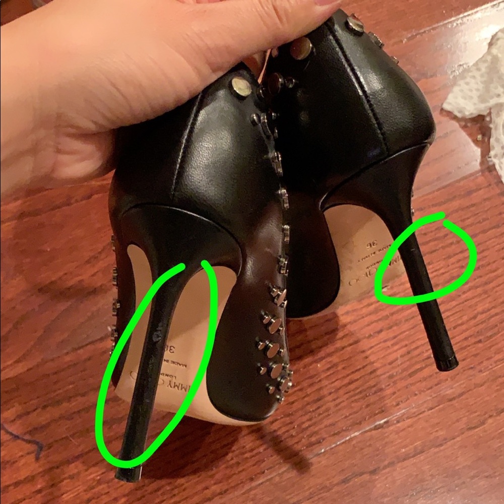Jimmy Choo - romy heels (anthracite) - Picture 7 of 8